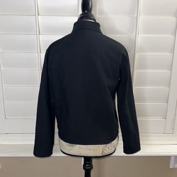 Eileen Fisher Cotton Zip Up Jacket - Picture 5 of 12